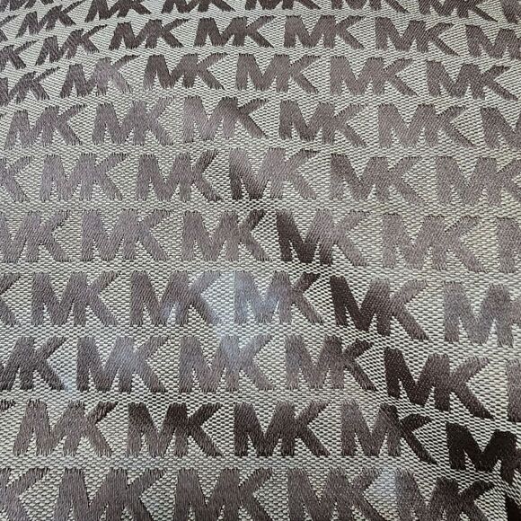 Michael Kors Tan & Brown Signature MK Tote Bag - Picture 7 of 15